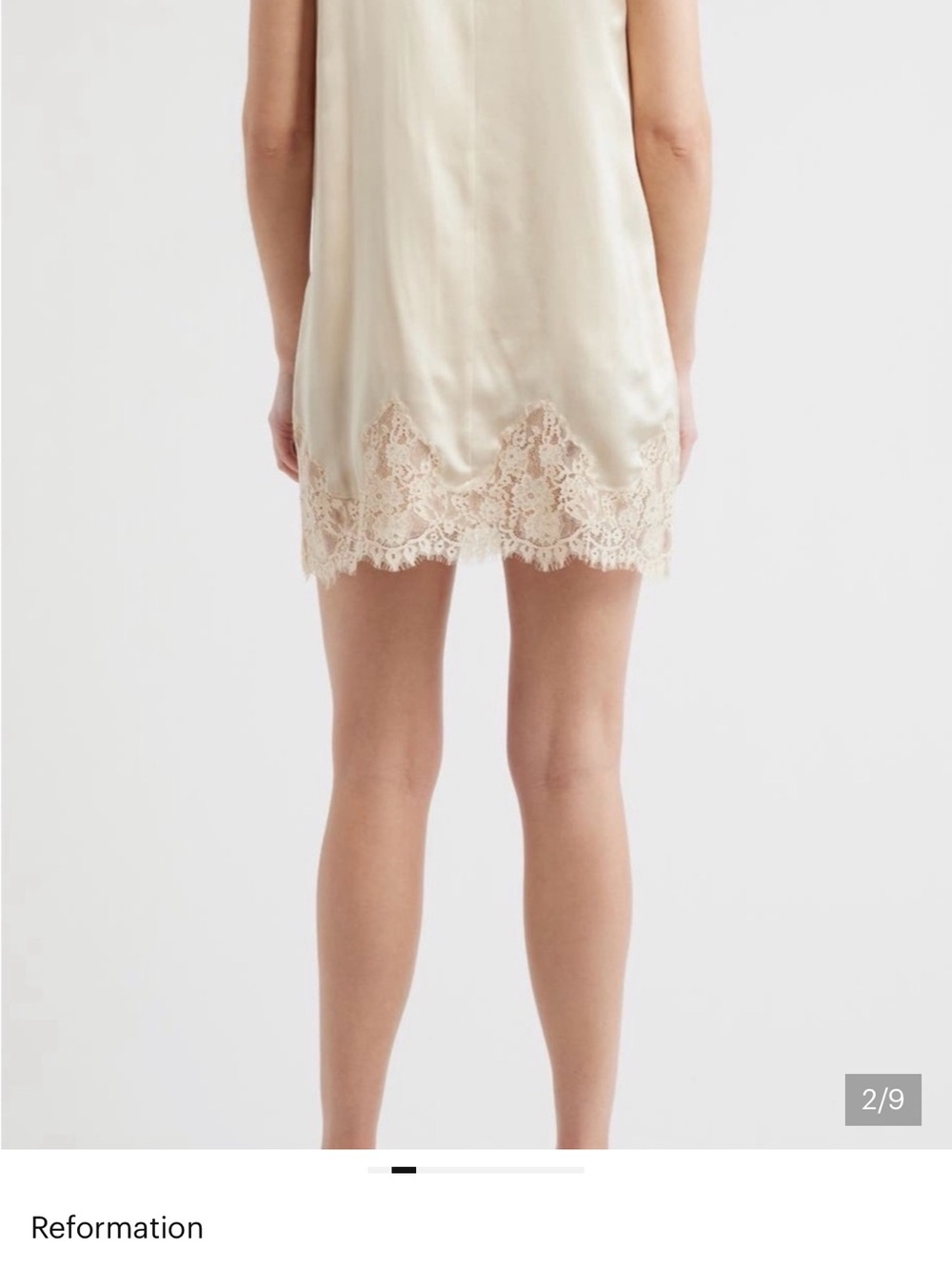 NWT Reformation Jessalyn Silk Dress - Picture 4 of 7